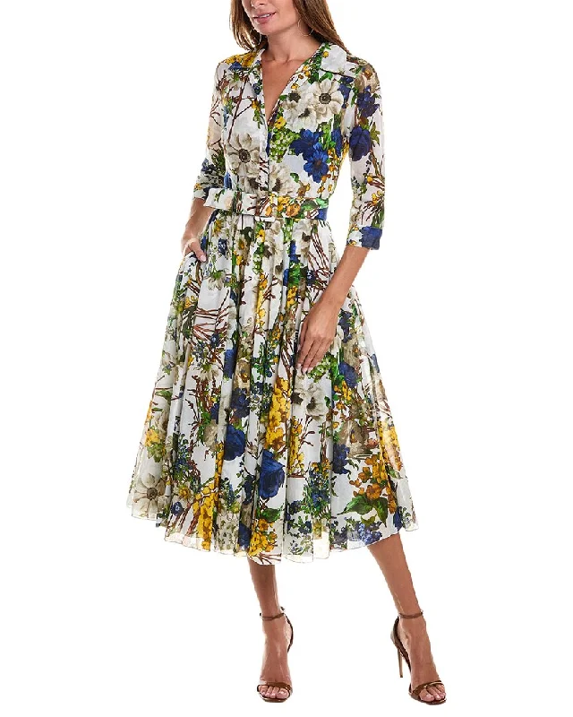 Tie Dye Party Midi Dresses-Samantha Sung Aster Midi Dress