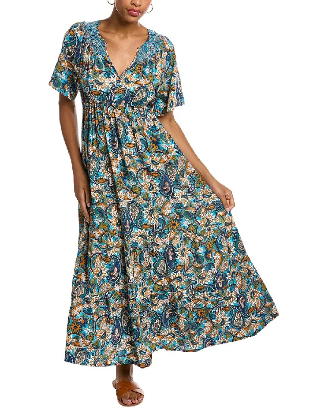 Women Boho Midi Dresses-ANNA KAY Orenzo Midi Dress