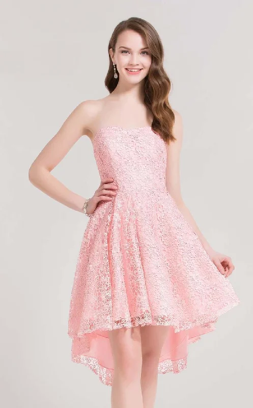 Alyce Paris Lacy Semi Sweetheart Cocktail Dress 3696