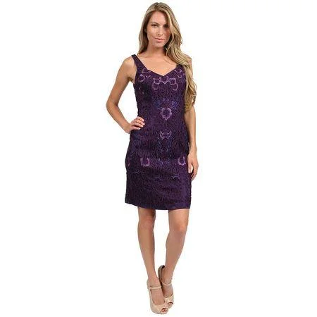 Sue Wong Sweetheart Applique Short Dress Cocktail Dress